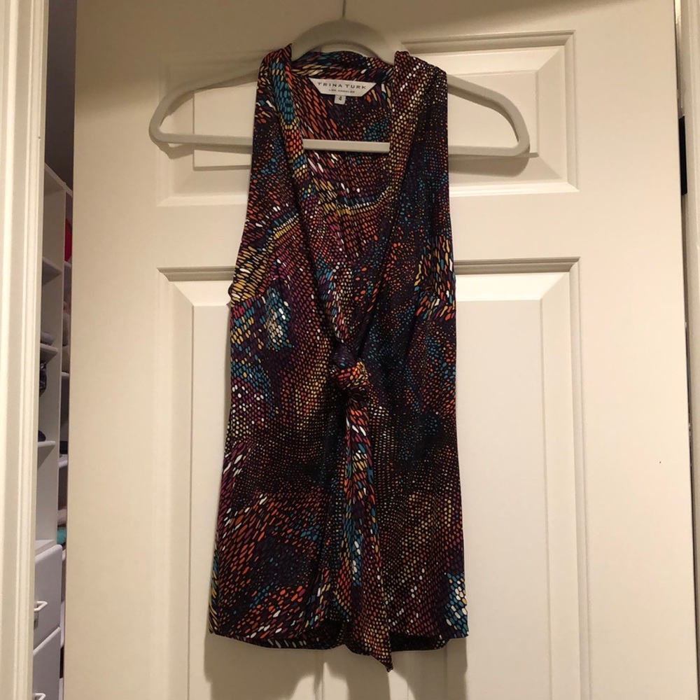 Trina Turk black halter